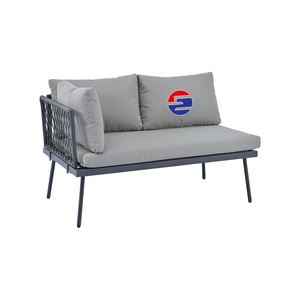 3-Piece Outdoor Sectional <strong>Sofa</strong> <strong>Set</strong>, <strong>All</strong>-Weather Wicker L-<strong>Shaped</strong> 5-Seater Patio Furniture with Removable Cushions &amp; Side Table - Product Image 5
