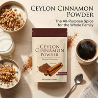 Vitahealthy OEM/ODM Poudre de cannelle de Ceylan de qualité supérieure 100% pure naturelle, extrait de cannelle de qualité alimentaire avec arôme chaud