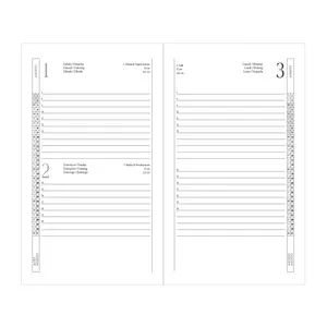 Agenda giornaliera in RPET, merchandising sostenibile - Product Image 3