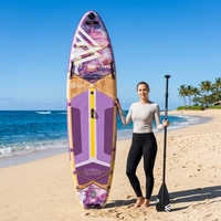 Planche de paddle surf de haute qualité, stock disponible à l'étranger, capacité 450LBS, pour le surf aquatique, planche de paddle gonflable (ISUP) à vendre