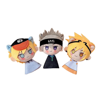 Dessin animé personnalisé anime cape peluche poupée personnalisée kpop idole peluche poupée porte-clés