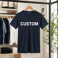 T-shirt en coton pour homme imprimé sur mesure, design de logo personnalisé, manches courtes, t-shirt décontracté pour un usage quotidien