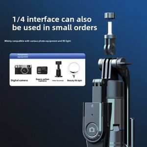 K29 2.15M Thêm Dài Ảnh Tự Sướng Thanh Chất Lượng Cao Nhà Máy Bán Buôn Điện Thoại Tripod Cho Phát Trực Tiếp | Di Động Mở Dài <span class=keywords><strong>Monopod</strong></span> - Product Image 4