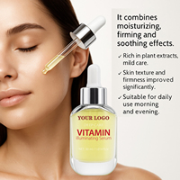 Sérum Visage Illuminant Personnalisé à la Vitamine Arbutine Niacinamide Éclaircissant Acide Hyaluronique Soin de la Peau VE VC Sérum de Soin de la Peau pour le Visage