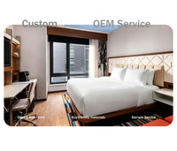 Solución Integral OEM, Muebles de Hotel de Lujo de Estilo Industrial, Laminado de Alta Presión, Personalizados para Habitaciones de Hotel