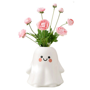 Florero de cerámica en forma de elfo bonito y creativo <span class=keywords><strong>para</strong></span> decoración de boda de cerámica de Halloween <span class=keywords><strong>para</strong></span> el hogar y la <span class=keywords><strong>Oficina</strong></span> - Product Image 5