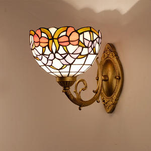 European Retro Bedroom <b>Wall</b> <b>Lamps</b> Factory Direct Supply Colorful Bar Decorative Lights for Southeast Asian Hallway - Product Image 1