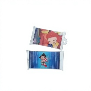 Custom Kpop Lenticular <b>Keychain</b> High Quality 3D Flip Effect in Photo <b>Keychain</b> <b>Anime</b> Clear Acrylic Photo <b>Keychain</b> - Product Image 1