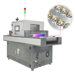 Aangepaste High Power Bureaublad Transportband Droger Uv Led Uitharding Lamp Uv Tunnel Machine