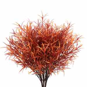 ต้นไม้พลาสติกสีเขียวจำลองสำหรับฤดูใบไม้ร่วงหญ้าเฟิร์นเปอร์เซียพิมพ์3D ต้นไม้ติดผนังที่เป็นมิตรต่อสิ่งแวดล้อมตกแต่งบ้านงานแต่งงาน - Product Image 6