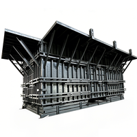 Moule de maison en béton préfabriqué, moule en acier pour maison en béton, moule de maison en béton monolithique pour projets de logement résidentiel en grande volume