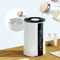 Humidificateur d'air, capacité de 4,5 L, utilisation polyvalente, adapté à la maison, au bureau, à la salle de classe, à divers espaces intérieurs