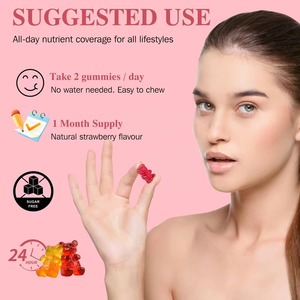 Calcio Magnesio Zinc D3 K2 Gomitas masticables Potentes suplementos herbales con citrato de magnesio - Product Image 6