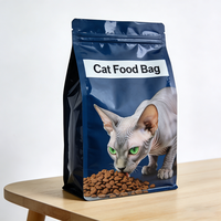 Sacs d'emballage en polypropylène tissé PP personnalisés avec impression de logo, sacs vides pour aliments pour chiens, litière pour chats, aliments pour animaux
