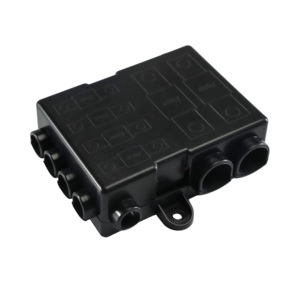 12V 32V 48 V 350a Pa6 M5 M8 Paars Koperen L 6 Weg Autobus Auto Audio Jcb 4cx Afs Zekeringkast Anl Zekeringhouder Voor Midi Mega - Product Image 4