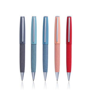 TTX, цветные шариковые ручки с тиснением, ручка из искусственной кожи, ширина 1,0 мм, подарок - Product Image 1