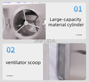 Nuova Macchina per Gelato Artigianale Mayhope <span class=keywords><strong>con</strong></span> Motore da 2200W per Uso Ristorativo, Produttore <span class=keywords><strong>di</strong></span> Gelato - Product Image 5