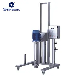5.5kw Electrical Lifting Homogenizer Mixer Mixing Machine with Stand