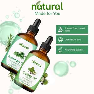 Huile de menthe poivrée, d'orange, d'encens et de romarin 100 % pure et biologique, pour les soins de la peau, la croissance des cheveux et la fabrication de bougies, fournie par le fabricant - Product Image 6