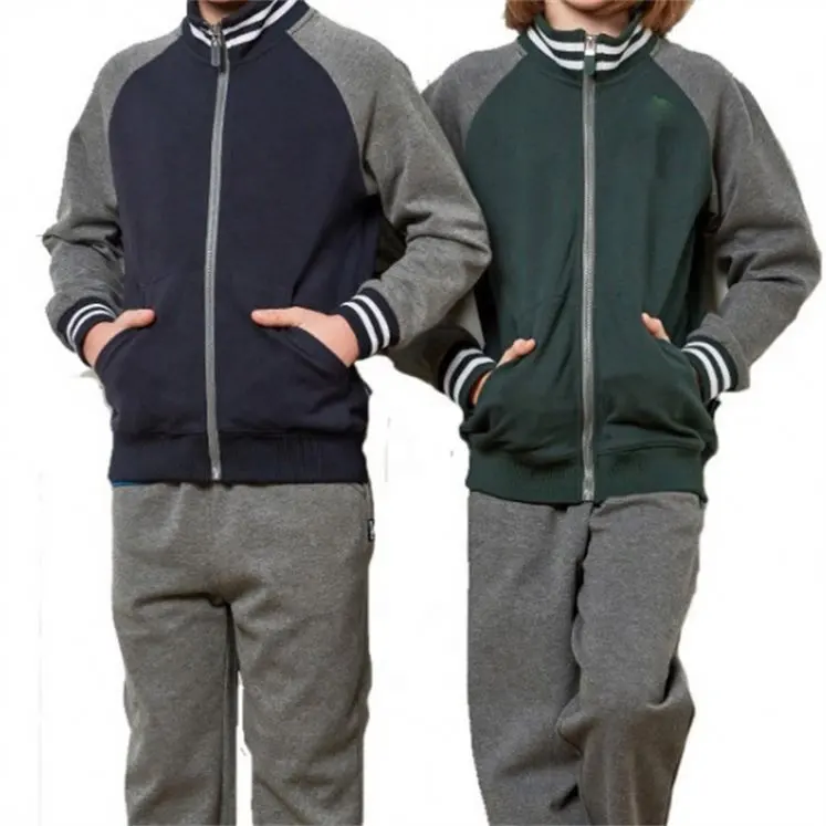 LF Best Selling Wholesale Cotton Polyester School Boys And Girls School Sweater School Uniforms