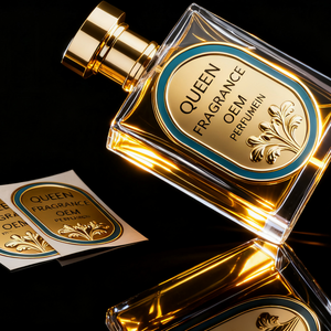 Etiquetas Adhesivas Personalizadas de Lujo con Logotipo de Marca en Relieve para Perfumes, Botellas de Vino, Cosméticos y Velas, Venta de Fábrica - Product Image 3