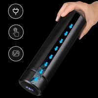 Termo Inteligente Digital con Logotipo Personalizado, Botella de Agua para Niños, Acero Inoxidable, Aislamiento al Vacío, Pantalla LED, 500 ml, 12-24 Horas de Temperatura