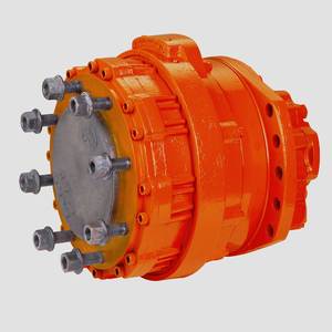 Motor de pistón radial hidráulico Poclain MSE18 de una sola velocidad sin diferencial de baja y alta velocidad - Product Image 4