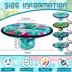 Portavasos Flotante de Neopreno con Cuerda para Fiestas de Verano en la Piscina - Enfriador para Latas de Cerveza y Bebidas - Product Image 2