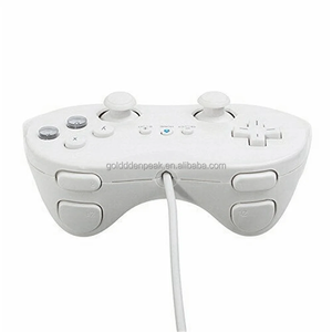 Controller cablato di seconda generazione con motore a vibrazione per Nintendo <span class=keywords><strong>Wii</strong></span> <span class=keywords><strong>Pro</strong></span> Gamepad Manette Mando - Product Image 5