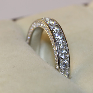 Anello dal Design a Fascia Intera, Stile Semplice, Anello da Dito per Donne - Product Image 4