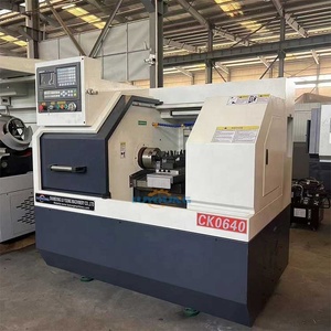 Alto rendimiento CK0640 precio de fábrica 220 V monofásico metal mini CNC tornos tipo banda portaherramientas - Product Image 2