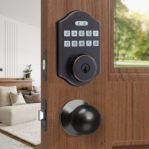 Serratura elettronica intelligente di sicurezza per porta, non connessa, senza chiave, con tastiera elettronica, per hotel, set serratura per mobili - Product Image 3