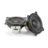 Mini haut-parleur étanche à gamme complète avec aimant NdFeB 1 "trou de montage 30W armoire métallique certifiée CE/FCC/ROHS