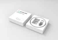 2025 vente chaude papier blanc boîte-cadeau produits électroniques emballage chargeur Portable deux pièces boîtes-cadeaux bloc d'alimentation Mobile