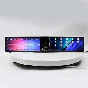Écran interactif double 12,3 pouces Foforfor pour Land <span class=keywords><strong>Rover</strong></span> <span class=keywords><strong>Evoque</strong></span> 2016-2018 Android 13 avec CarPlay sans fil, GPS de voiture, autoradio stéréo - Product Image 6