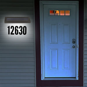 Luces Solares para Exteriores para Números de Casa, Luz Solar Ajustable para Exteriores para Placa de Dirección, Luz de Pared para Hogar, Jardín, Patio - Product Image 5