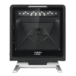 AK-9878 1D <span class=keywords><strong>2D</strong></span> <span class=keywords><strong>QR</strong></span> <span class=keywords><strong>code</strong></span> <span class=keywords><strong>scanner</strong></span> đọc hình ảnh POS Chất lượng cao rảnh tay đa hướng máy quét Máy tính để bàn thanh toán - Product Image 1