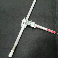 Tube chauffant en verre de quartz, lampe halogène, température de couleur, équipement de séchage, industrie du moulage par soufflage, PET