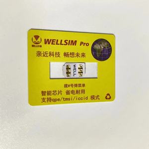 Wellsim Pro 5G avec électricité en mode <span class=keywords><strong>QPE</strong></span> /TMSI / ICCID pour IPone15 Pro Max/15PRO/15/14/13/12 IOS17 - Product Image 4