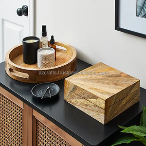 ถาดเสิร์ฟไม้มะม่วงแฮนด์เมดสไตล์ยุโรป - Product Image 3