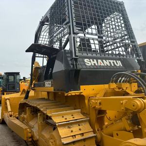 รถดันดินตีนตะขาบ Shantui SD22 สีเหลือง ปี 2020 รุ่นใช้งานหนัก สำหรับงานก่อสร้าง เครื่องยนต์ Cummins 180 แรงม้า พร้อมมอเตอร์แบร์ริ่ง - Product Image 4
