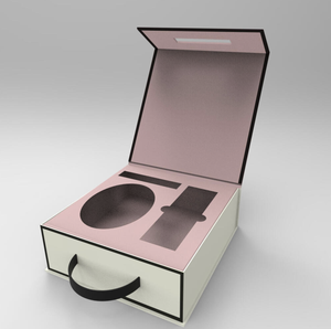 Caja Rígida Premium para Pelucas con Cierre Magnético, Forro de Esponja EVA, Ecológica, Tamaño Personalizado Disponible, Laminación Mate para Pelucas - Product Image 1