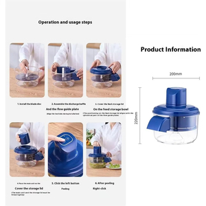 Wholesale Electric Automatic Grape Peeler Machine-Hands-Free Skin Remover for Berries Fruits Rechargeable <b>Fruit</b> Prep <b>Tool</b> - Product Image 2