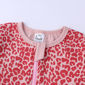 ชุดหมีเด็กทารกทำจากไม้ไผ่แบบมีซิป,ชุดหมีสำหรับเด็กทารกชุดติดกัน - Product Image 2