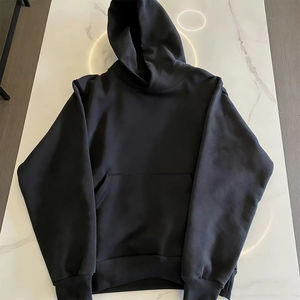 Sudadera con Capucha Unisex de Invierno de Lujo al por Mayor, de Algodón Polar de 420GSM, Gruesa, con Logotipo Personalizado, Lisa, Sin Cordón, Oversize, Casual - Product Image 1