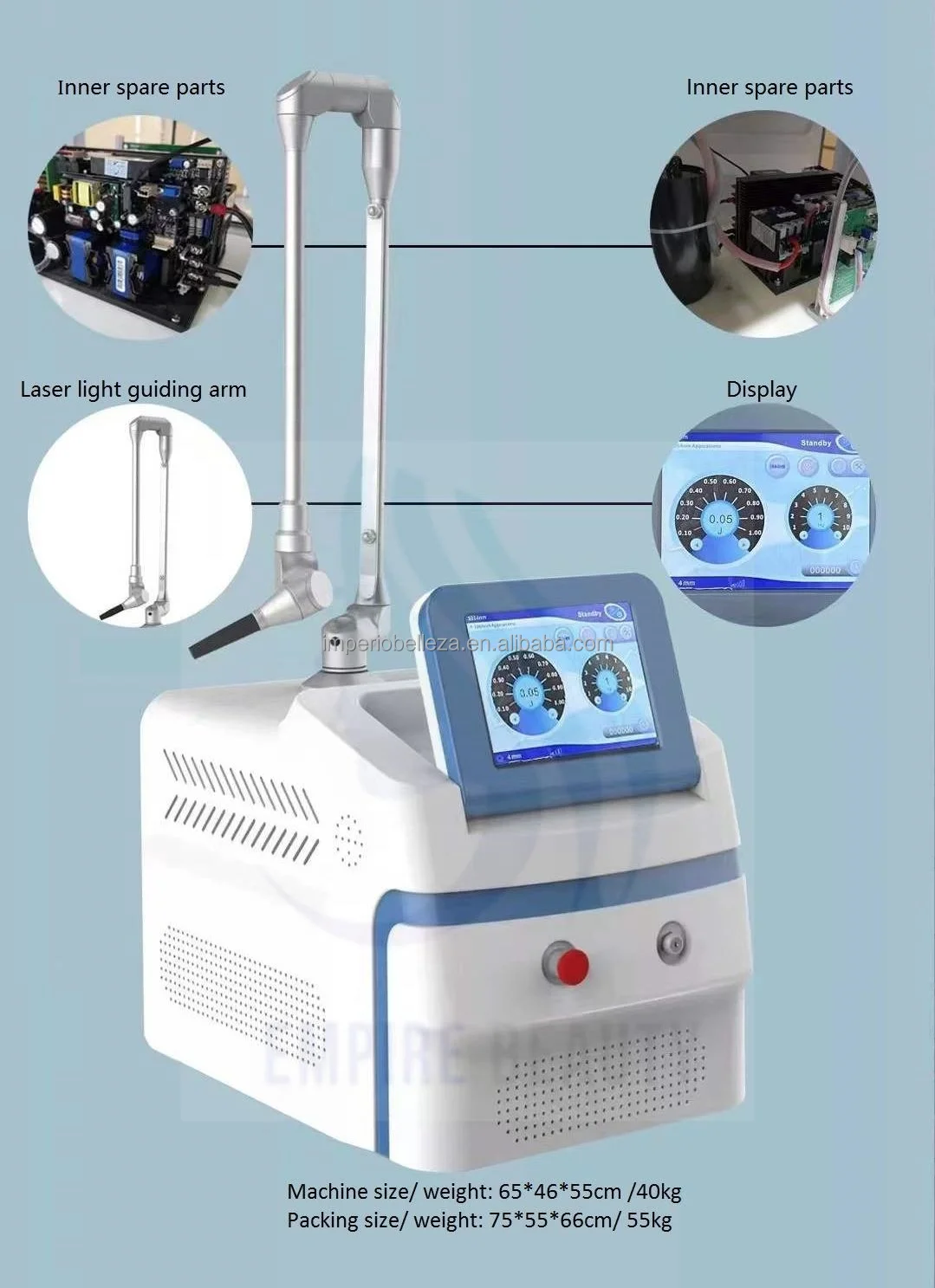 Tecnología de c4q conmutado de escritorio de los lasers Q Switchs de la Q-transferencia QS de la máquina del retiro del tatuaje del laser del Nd Yag en venta
