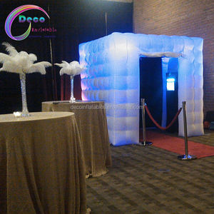 Personnalisé <span class=keywords><strong>cube</strong></span> tente gonflable de publicité CONDUIT photomaton - Product Image 5