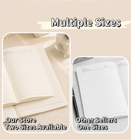 Carnet promotionnel A5 B5 personnalisable en papier kraft, cahier à couverture souple pour bureau, école, étudiants, journal avec 100 feuilles de pages épaisses