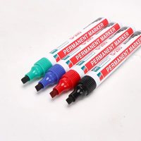 Ensemble de marqueurs permanents à pointe ultra fine Sharpie Noir Rouge Bleu Stylos Produit en plastique