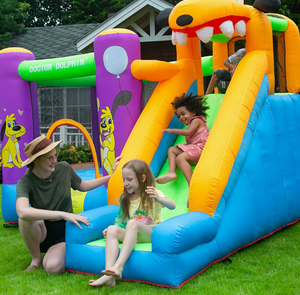 Château gonflable commercial en PVC pour parcs d'attractions et <span class=keywords><strong>location</strong></span> d'événements - Product Image 5